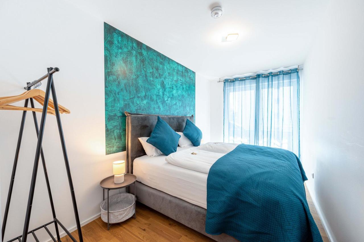 Lit Living: Luxus - Box Spring - Parking - Terrace Appartement Ludwigshafen am Rhein Buitenkant foto